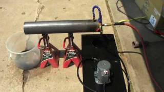 Homemade Babington Ball Waste Oil Burner Boiler Furnace  Part 1 [upl. by Elnore]