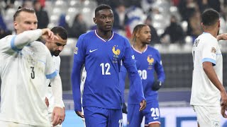 FRANCE 00 ISRAËL LA FRANCE DÉCEVANTE MAIS QUALIFIÉE EN QUARTS DE LA LIGUE DES NATIONS [upl. by Boaten]