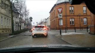 Fahrt vom Bahnhof Wittenberge nach Stendal  Zeitraffer 16x [upl. by Ris]