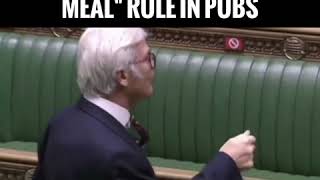 Sir Desmond Swayne calls out the bizarre substantial meal rule [upl. by Adnwahsor]