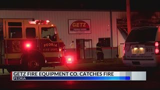 Getz Fire Equipment catches fire [upl. by Htims349]