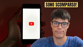 Ecco perchè sono SCOMPARSO da Youtube Vi racconto tutto [upl. by Htinek]