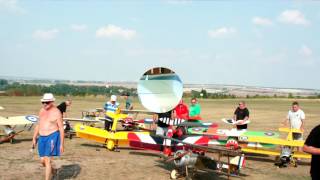 13 Oldtimertreffen der Modellflieger Bad Langensalza 2016 [upl. by Layne]