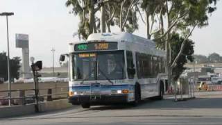 Foothill Transit 2005 NABI 40LFW 1439 at El Monte Station [upl. by Eirahs]