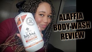 ALAFFIA Vanilla Mint Shea Butter amp Neem Body Wash Review  EuniyceMari [upl. by Lennaj299]