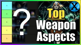 My Hades 2 Early Access Patch 1 Weapon Aspect Tier List opinion [upl. by Ecraep]