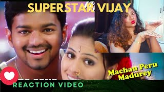 Machan Peru Madurey Video Song  Madurey Tamil Movie  Vijay  Sonia Agarwal  Reaction Video [upl. by Fulton]