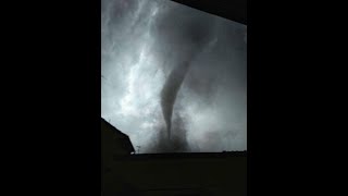 Inside a tornado in Czech Republic caught on camera [upl. by Fernandina174]