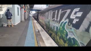 CF4420 23 QE004 going thru Blacktown Stations in September 2024 [upl. by Erodoeht614]