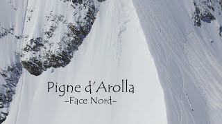 Pigne dArolla  Face Nord [upl. by Repip]