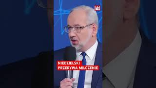 Adam NIEDZIELSKI przerywa MILCZENIE po DYMISJI fakt niedzielski dymisja wybory pis lekarze [upl. by Warfold83]