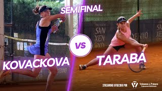 Semifinal Femenina  22º ITF Juniors Sanxenxo J300 Alena Kovackova VS Nellie Taraba [upl. by Whipple]