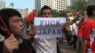 Chine nouvelle journée de manifestations antijaponaises [upl. by Gintz]