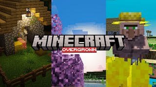 Overgrown  MCPE Texture Pack Cinematic x Showcase [upl. by Natalya]