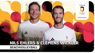 VideoPodcast mit BeachvolleyballDuo Nils Ehlers und Clemens Wickler kurz vor Paris [upl. by Jacobs]