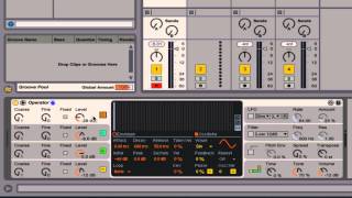 Ableton Tutorial Operator  Oscillators [upl. by Fay466]