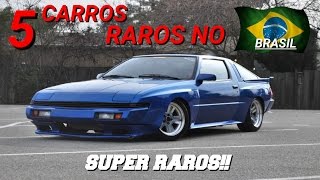 5 carros super raros no Brasil [upl. by Mayyahk]