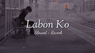 Labon Ko Slowed Reverb  kk [upl. by Atsirtal]