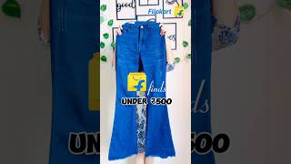 Bell bottoms under ₹500 flipkart outfit flipkart fashion flipkartsale flipkartfinds jeans [upl. by Ataeb]