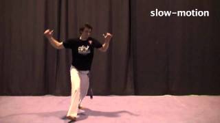 Queixada  Capoeira movimento  slow motion [upl. by Ninel]