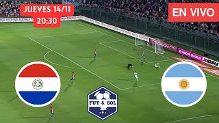 🔴 PARAGUAY  ARGENTINA EN VIVO  LIONEL MESSI EN FUT AND GOL [upl. by Hewet809]