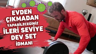 EVDE TÜM VÜCUT ANTRENMANI  DEV SETLER  İLERİ SEVİYE [upl. by Audsley]