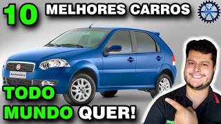 10 carros MAIS PROCURADOS  USADOS de MELHOR REVENDA [upl. by Elgna760]