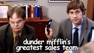 jim and dwight going on sales calls for 9 and a half minutes  The Office US  Comedy Bites [upl. by Yrocal]