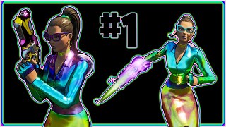 Holo Foil SheHulk Jennifer Walters Best Combos in Fortnite Season 4 Chapter 2 [upl. by Hukill]