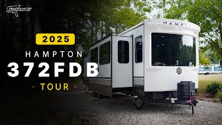 2025 CrossRoads RV HAMPTON 372FDB Park Model Tiny Home at Southern RV [upl. by Tanaka]