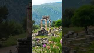 Greece 4K  Scenic Relaxation Film with Beautiful Relaxing Music  4K Nature Video [upl. by Nivart]