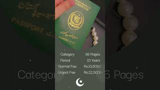 Pakistan Passport Fee Update  April 2024  Quick Guide [upl. by Romeu716]