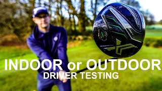 MY NEW DRIVER TOTALLY SHOCKED ME SHOULD INDOOR TESTING BE BANNED [upl. by Broderick]