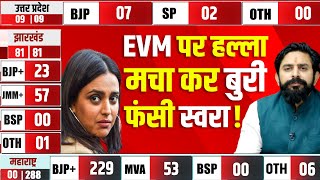 EVM की बैटरी पर बवाल मचाने वालीं Swara Bhaskar को पत्रकार ने गजब Roast किया है  Maharashtra [upl. by Oigolue]