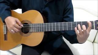 R City feat Adam Levine Locked Away Guitar Tutorial Fingerstyle No Capo Chorus [upl. by Vareck811]