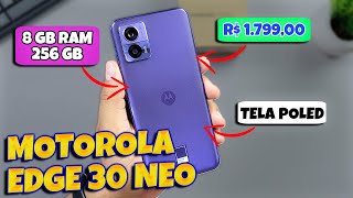 Motorola Edge 30 Neo  Um Smartphone COMPACTO e PODEROSO em HARDWARE e FUNCIONALIDADES [upl. by Eecyak]