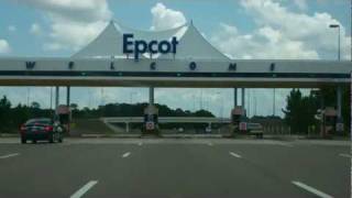 Entering Epcot  Walt Disney World [upl. by Ainsworth]