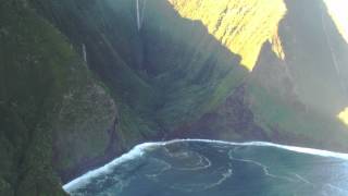 Blue Hawaiian Helicopters Inflight Video Molokai HI [upl. by Burg566]