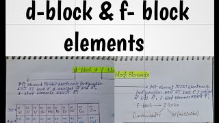 periodic table ।। dblock amp f block elements learning trick very easy trick 👌 [upl. by Twila802]