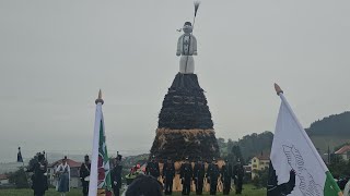 Sechseläuten 2024 Appenzell Ausserrhoden Verbrennung des Boögg [upl. by Rochelle695]