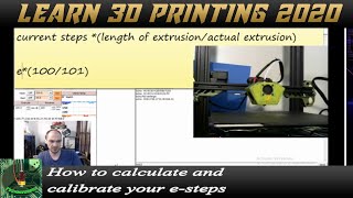 Tevo Tarantula Pro 2020  calculate and calibrate your E steps [upl. by Thierry394]