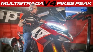 Ducati Multistrada V4 Pikes Peak Euro 5 Remapping Development  BHP UK Custom ECU Remapping [upl. by Phil]