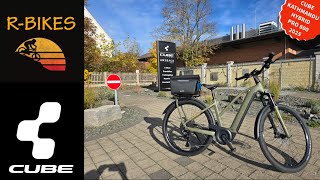 EBikes 2025 Cube Kathmandu Hybrid Pro 800 dustyolive Trapeze WALKAROUND REVIEW [upl. by Elmira]