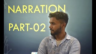 Narration Part2 Rules of Passage Narration with Exercise Solving [upl. by Smith902]