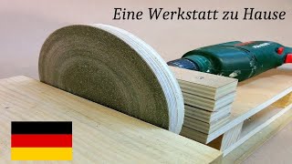 Wie Man kann Tellerschleifmaschine selber bauen für Holz schleifen [upl. by Melentha]