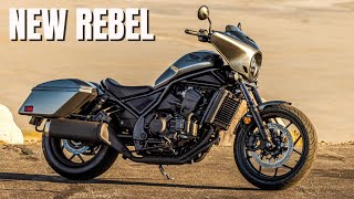 2025 Honda CMX1100 Rebel Launched  New Premium Styling amp Updated Features [upl. by Nimrahc]