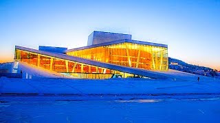 A Walk On In and Around The Oslo Opera House [upl. by Aruat]