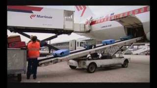 Baggage Handling at Amsterdam Schiphol [upl. by Ailemrac]