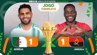 ARGÉLIA X ANGOLA AO VIVO COPA AFRICANA DE NAÇÕES 15012024  EM TEMPO REAL [upl. by Trevorr187]