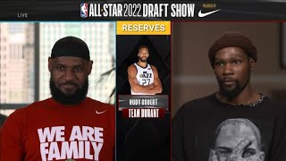 The Full 2022 NBA AllStar Draft Show 💎 [upl. by Igig]